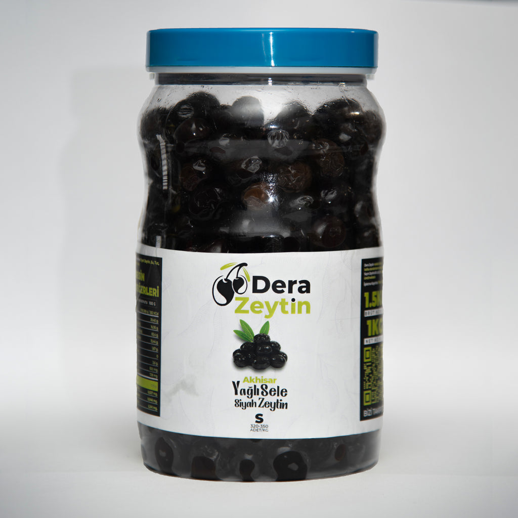 Akhisar Yağlı Sele Siyah Zeytin